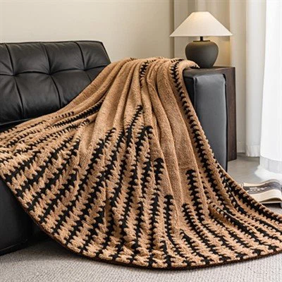 Selimut Jacquard Sherpa